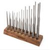 TEKTON Punch Set with Walnut Block (18-Piece) | 66564 | Made in USA view 1