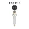 REC-MOUNTS VB-48BBGP-M1314 Motorcycle Stem Hole Mount Set, M 0.5-0.5 inches (13-14 mm) Stem Hole Mount Set for Garmin VIRB Elite X XE view 2