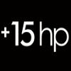 +15hp Sticker Vinyl Decal Euro Drift Illest Lowered Jdm Fatlace Adds Turbo Hp, Die cut vinyl decal for windows, cars, trucks, tool boxes, laptops, MacBook - virtually any hard, smooth surface view 1