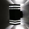 LUMINTURS 6W E27 LED-bulb-replaceable Wall Sconces Outdoor Up/Down Light Pure White view 1