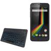 BoxWave Keyboard Compatible with Polaroid Link A5 - SlimKeys Bluetooth Keyboard - with Backlight, Portable Slim LED 7 Colors - Jet Black view 1