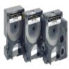 1/2" Dymo Flexible Nylon Label Cartridge Rhino Printers - Yellow 18490 view 1