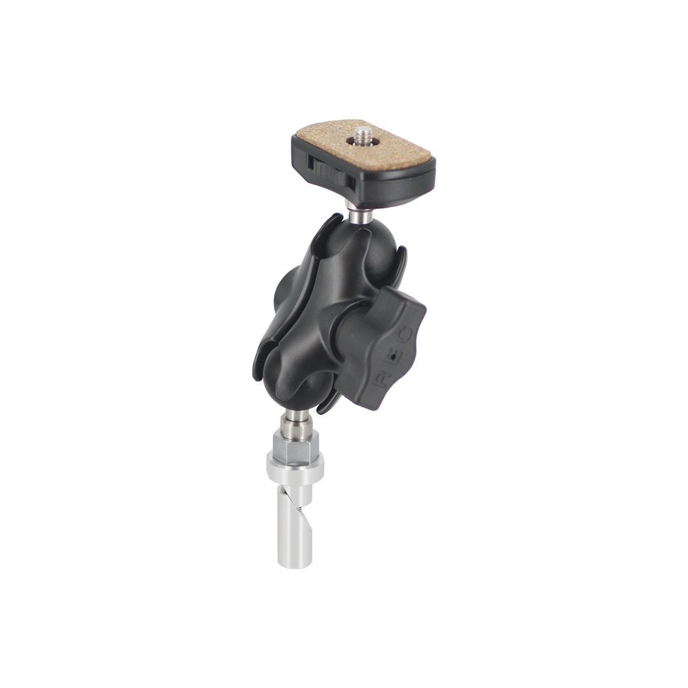 REC-MOUNTS JV-48BBK-S1213 Motorcycle Stem Hole Mount Set, S 0.5-0.5 inches (12-13 mm) Stem Hole Mount Set for JVC Addiction Sports Cams