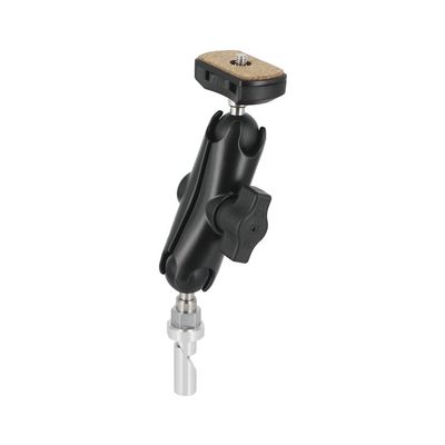 REC-MOUNTS JV-48BBK-M1213 Motorcycle Stem Hole Mount Set, Size M 0.5-0.5 inches (12-13 mm) Stem Hole Mount Set for JVC Addiction Sports Cams