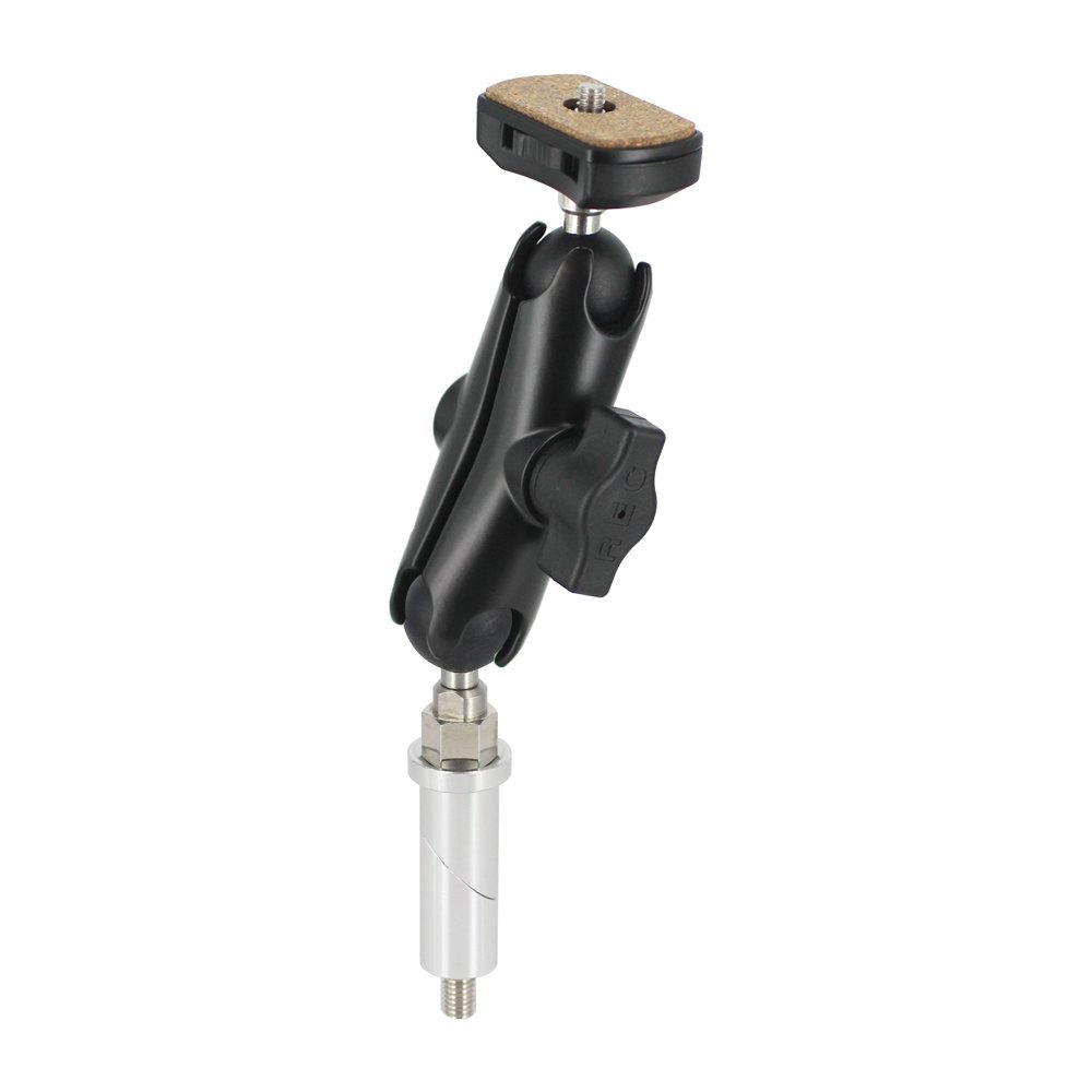 REC-MOUNTS JV-48BBK-M1719 Motorcycle Stem Hole Mount Set, Size M, Diameter 0.7-0.7 inches (17-19 mm), Stem Hole Mount Set for JVC Addiction Sports Cams