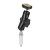 REC-MOUNTS JV-48BBK-M1719 Motorcycle Stem Hole Mount Set, Size M, Diameter 0.7-0.7 inches (17-19 mm), Stem Hole Mount Set for JVC Addiction Sports Cams view 1