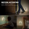 Sensky Motion Sensor Night Light Eye Friendly Front Low Light and Bright Back Light Design Night Lights for Bathroom Hallway (Warm White) view 3