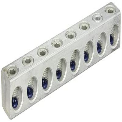 BPD8350 Power Distribution Block 600 Volt High Strength Aluminum Alloy 6061-T6