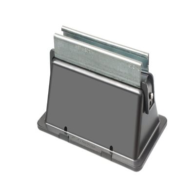 Arlington Industries - RTSE409L - Roof Topper 9 Wide Base only. with Strut. 4 High. with Base Cover., (Each)