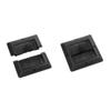 Hoffman/nVent - DFB66S - Hoffman DFB66S 2-Piece Surface-Mount Retrofit Floor Brush Kit; ABS Polycarbonate Housing, Nylon Polymer Bristles, EPDM Gasket view 1