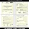 voltX 'Constructor' SAFETY READERS (CLEAR +1.5 Dioptre) Full Lens Reading Safety Glasses ANSI Z87.1+ & CE EN166F, Wraparound Style - Includes Safety Cord with headstop - UV400 anti fog coated lens view 3