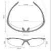 voltX 'Constructor' SAFETY READERS (CLEAR +1.5 Dioptre) Full Lens Reading Safety Glasses ANSI Z87.1+ & CE EN166F, Wraparound Style - Includes Safety Cord with headstop - UV400 anti fog coated lens view 4