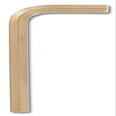 Bondhus 38200 Tagged and Barcoded .028" Hex Tip Key L-Wrench with GoldGuard Finish, 1.2"