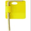 Bondhus 38110 Tagged and Barcoded 3/16" Hex Tip Key L-Wrench with GoldGuard Finish, 4.5" view 1
