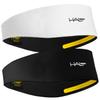 Halo Headband Sweatband Pullover, White and Black - 2 Pack view 1