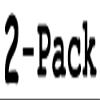 Halo Headband Sweatband Pullover, White and Black - 2 Pack view 4