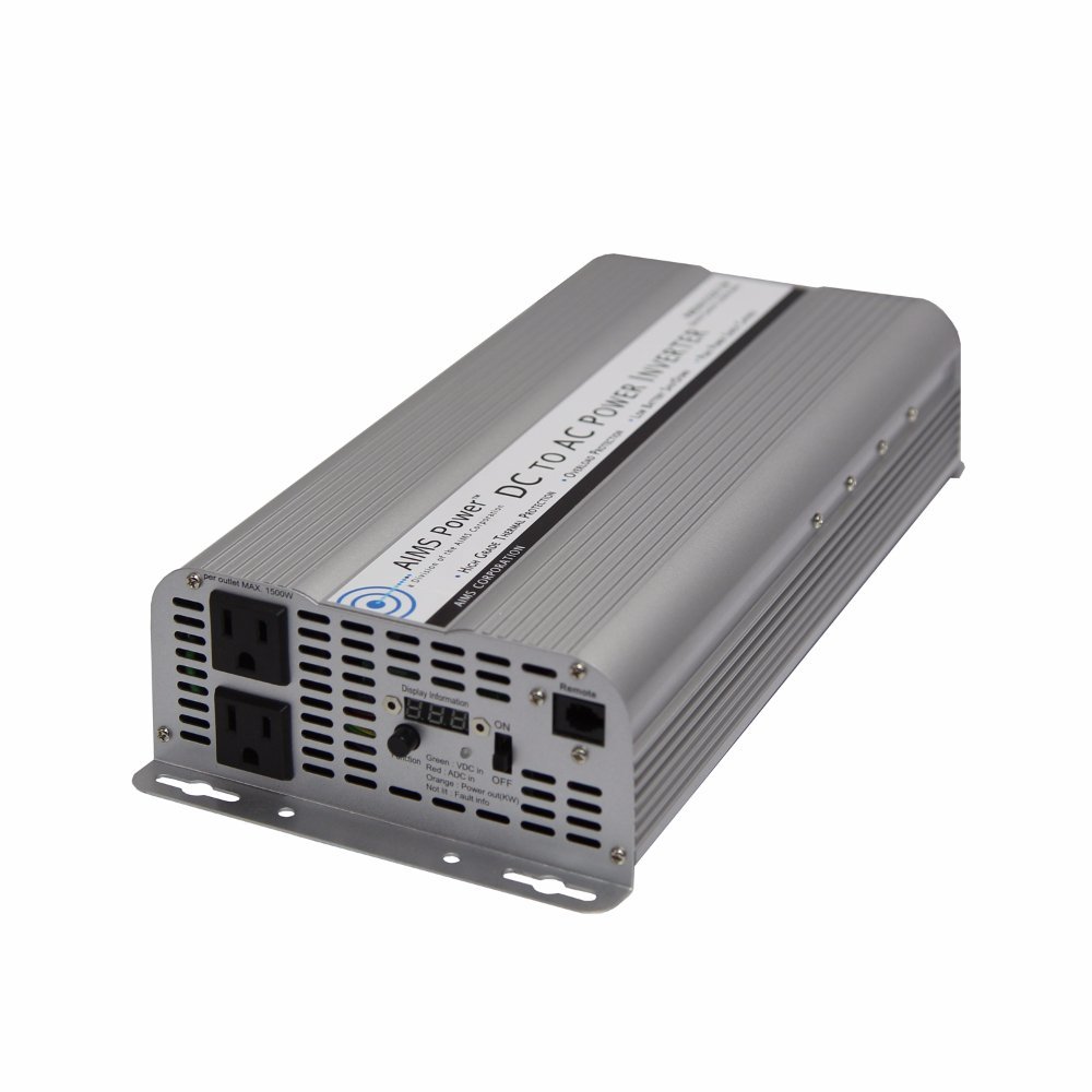 AIMS Power PWRINV250024W, 2500 Watt Power Inverter 24 Volt