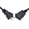 ChenYang 2 Prong Extension Cable USA 2 Outlet Power Extension Cable NEMA 1-15P to NEMA 1-15R 0.5M view 1