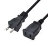 ChenYang 2 Prong Extension Cable USA 2 Outlet Power Extension Cable NEMA 1-15P to NEMA 1-15R 0.5M view 4