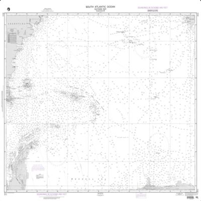 NGA Chart 211-South Atlantic Ocean - Southern Part