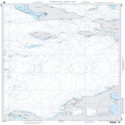 NGA Chart 26001-Carribean Sea - Central Part