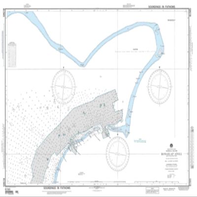 NGA Chart 81565-Rongelap Atoll, Northeastern Part, Marshall Islands