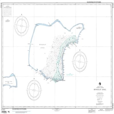 NGA Chart 81563-Rongelap Atoll, Marshall Islands
