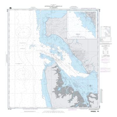 NGA Chart 57182-Approaches to Libreville and Owenda
