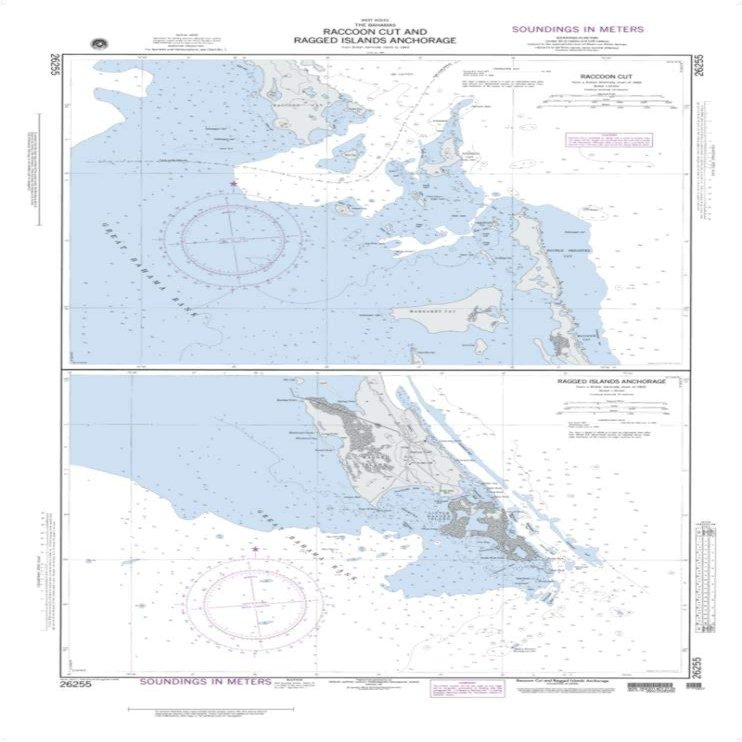 NGA Chart 26255-Racoon Cut; Plan A: Racoon Cut