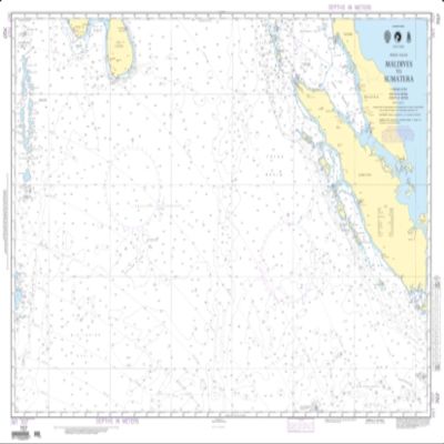 NGA Chart 707-Maldives to Sumatera (Indian Ocean)