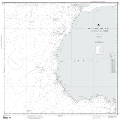NGA Chart 125-North Atlantic Ocean - Southeastern Sheet