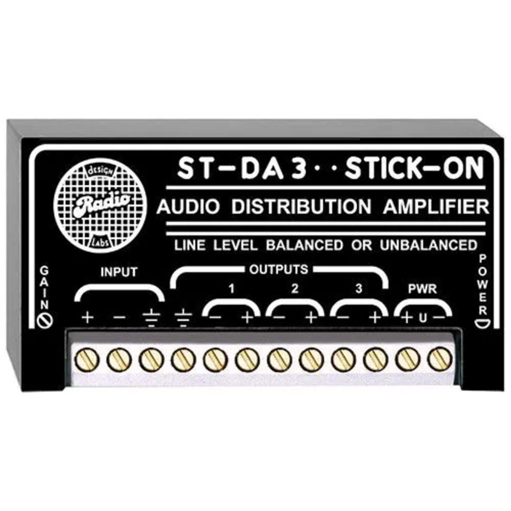 ST-DA3 - 1 x 3 Portable Distribution Amplifier