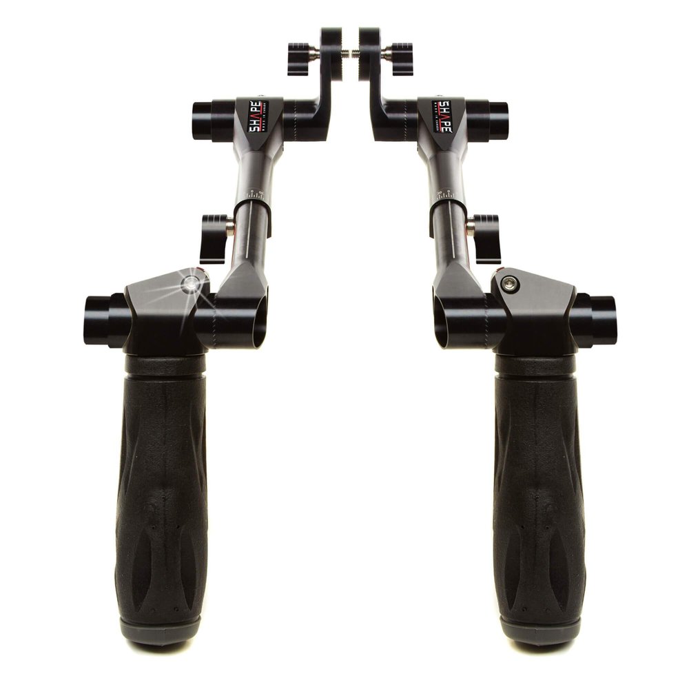 SHAPE Telescopic Black Handle ARRI Rosette