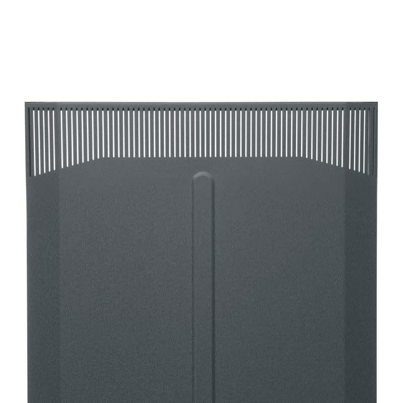BFD-19 Solid Front Door (Black Finish)
