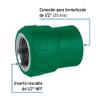 PPR connector, 1/2 ', 20mm, female view 2