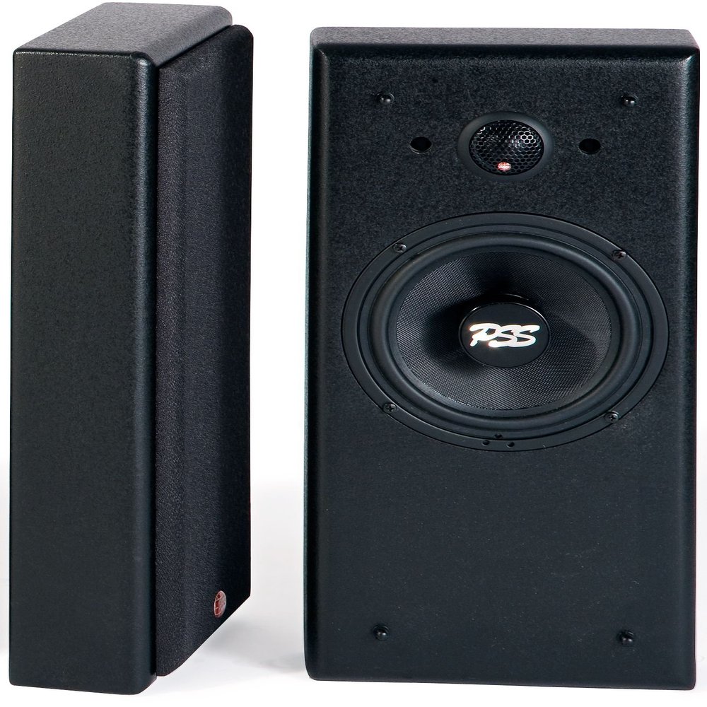 CDT Audio SonaFlat Smal 6.5-Inch 2 Way Audiophile Flat Wall Mount Speakers