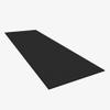 IncStores 8mm Thick Strong Rubber Flooring Roll | Flexible Recycled Rubber Roll Flooring for a Stronger and Safer Basement, Home Gym, Shed, or Trailer | Black, 3 Mats view 4