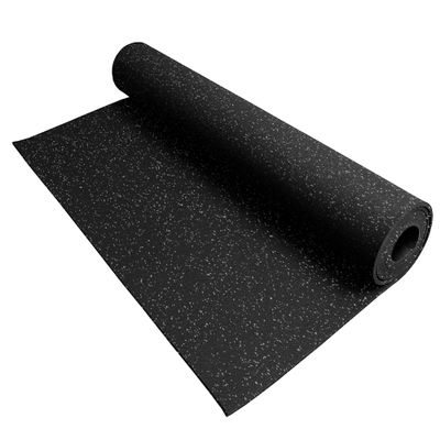 IncStores 8mm Thick Strong Rubber Flooring Roll | Flexible Recycled Rubber Roll Flooring for a Stronger and Safer Basement, Home Gym, Shed, or Trailer | Gray, 3 Mats