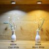 3X ABI 3W LED Puck Light Complete Kit for Under Cabinet, Bookshelf, and Showcase Lighting, 240lm, Cool White 6000K, 25W Halogen Equivalent view 4