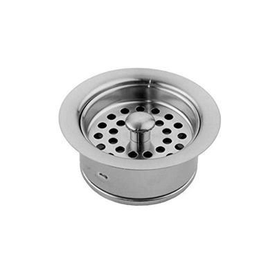 Jaclo 2831-SN Disposal Flange with Strainer, Satin Nickel