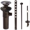 Jaclo 836-ORB Plated Popup Assembly with Overflow, Oil Rubbed Bronze view 1