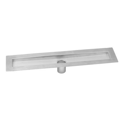 Jaclo 88232-BSS Flat Bottom Outlet, 32", Brushed Stainless Steel