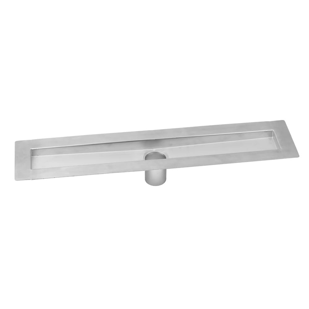 Jaclo 88232-BSS Flat Bottom Outlet, 32", Brushed Stainless Steel