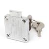 uxcell 22mm High Cylinder Metal Cabinet Mailbox Drawer Safe Lock w 2 Keys view 2