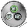 Carrier / Bryant / Payne P291-5073RS - 50 + 7.5 uf MFD 370 / 440 Volt VAC AmRad Round Dual Run Capacitor , Made in the U.S.A. view 3