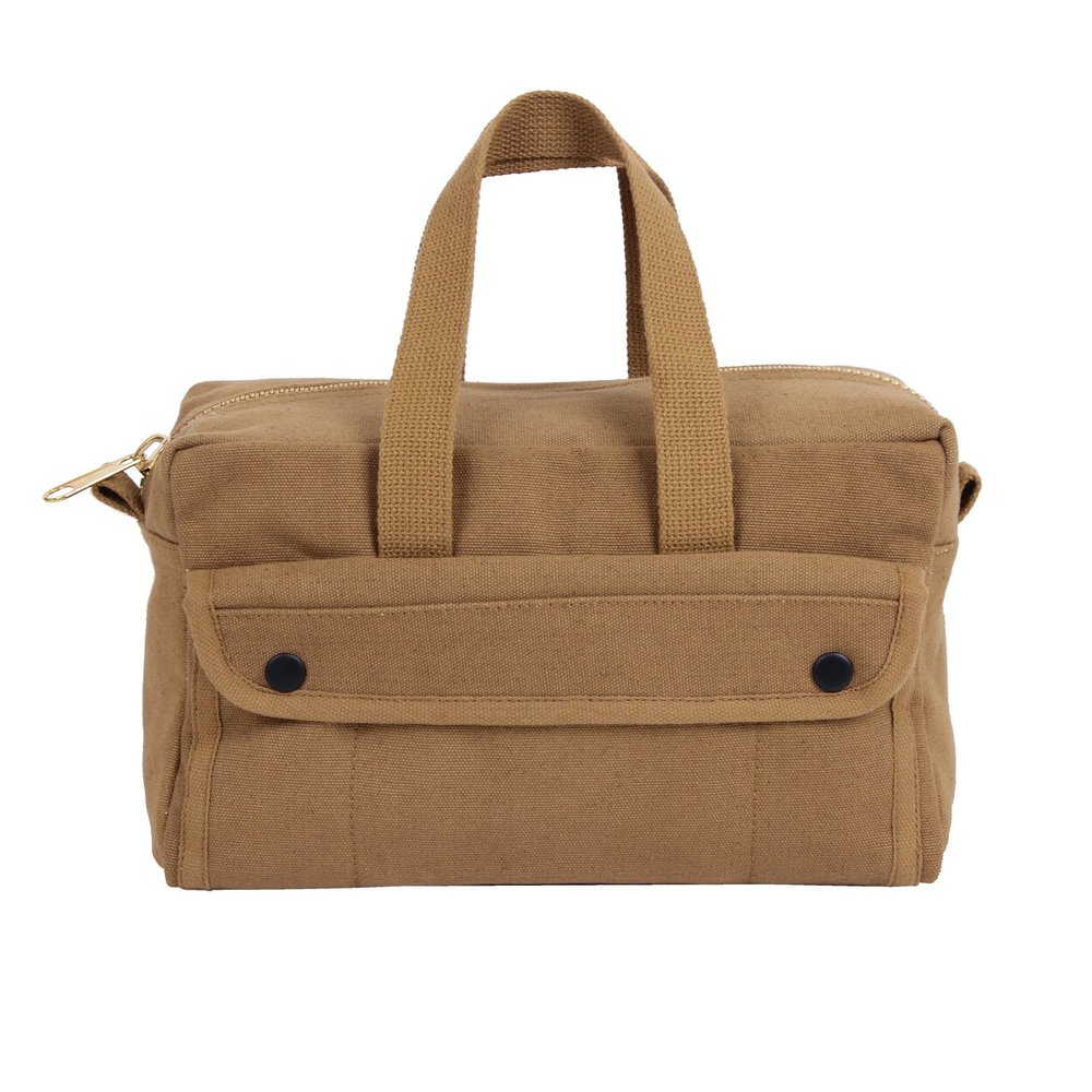 Rothco Mechanics Tool Bag With Brass Zipper (Coyote Brown)