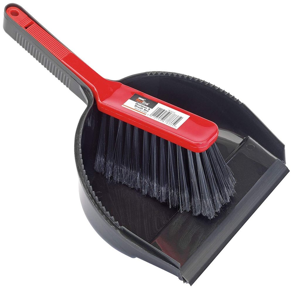 Draper Redline 67833 Dustpan and Brush Set, Blue