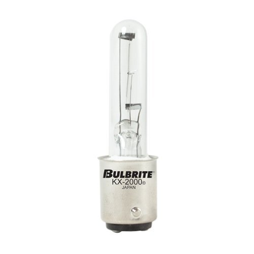 24PK Bulbrite 473220 KX20CL/DC 20-Watt Dimmable KX-2000 Krypton/Xenon T3, DC Bayonet Base, Clear