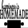 Happiness Is Homemade w/rolling Pin Vinyl Decal Home Dcor view 1