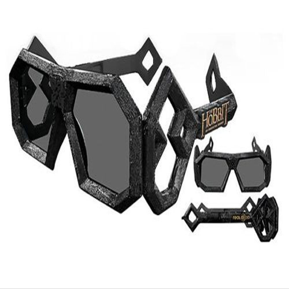 costumebase RealD 3D Glasses The Hobbit Key Erebor Unexpected Journey Limited Edition Black